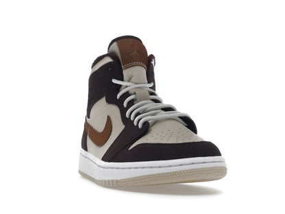 Jordan 1 Mid SE Brown Basalt Oatmeal (Women's)