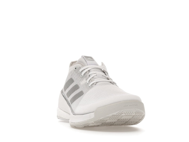 adidas Crazyflight Volleyball Cloud White Silver Metallic Grey One (Women's)