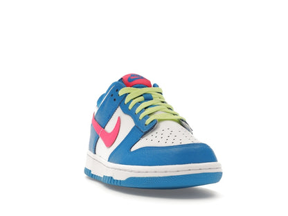 Nike Dunk Low Photo Blue White Light Lemon Twist Hyper Pink (GS)