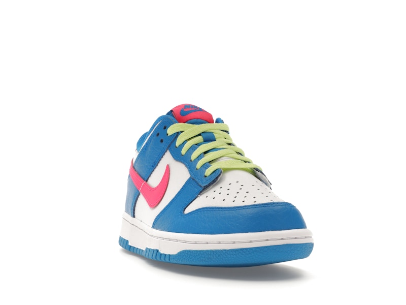 Nike Dunk Low Photo Blue White Light Lemon Twist Hyper Pink (GS)