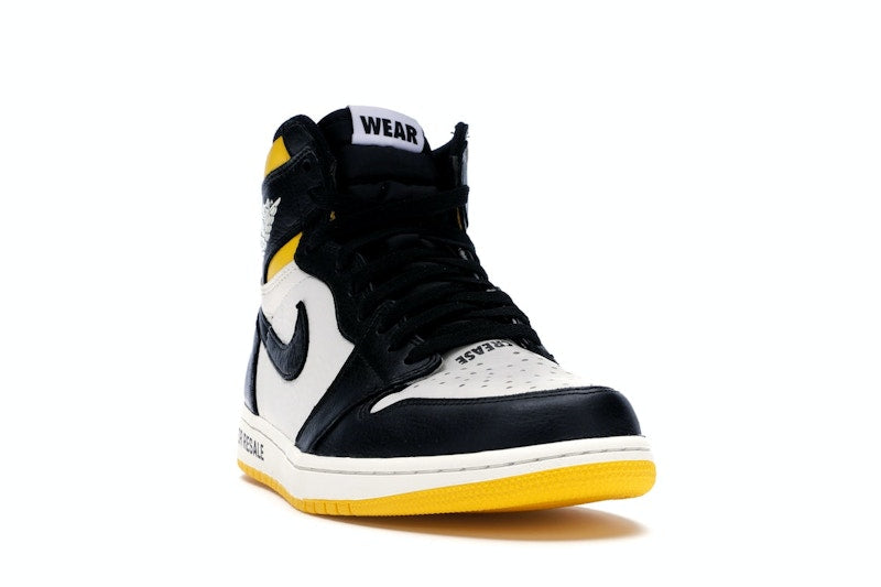 Jordan 1 Retro High Not for Resale Varsity Maize