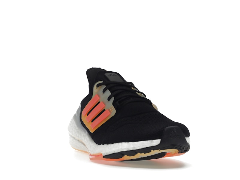 adidas Ultra Boost 22 Black Turbo Flash Orange