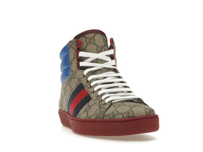 Gucci Ace GG High Top Beige Ebony