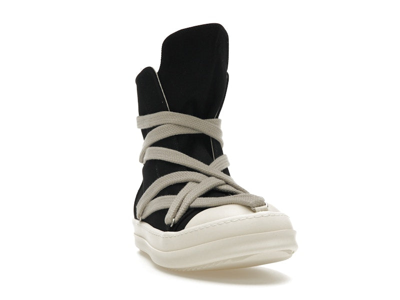 Rick Owens DRKSHDW Hexa High Black Pearl Milk Fat Lace