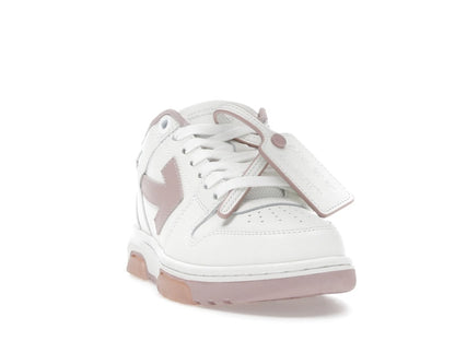 OFF-WHITE Out Of Office OOO Low Tops White Pink (Women's)