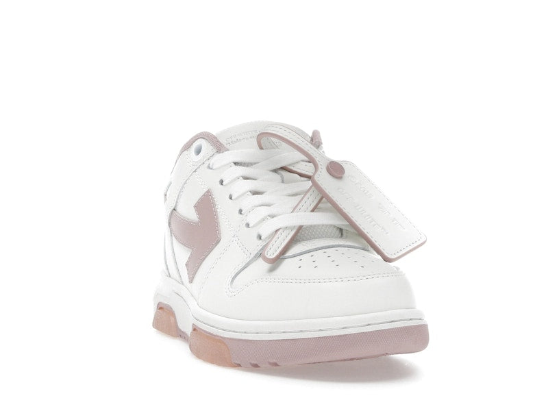 OFF-WHITE Out Of Office OOO Low Tops White Pink (Women's)