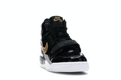 Jordan Legacy 312 Black Gold Patent (GS)