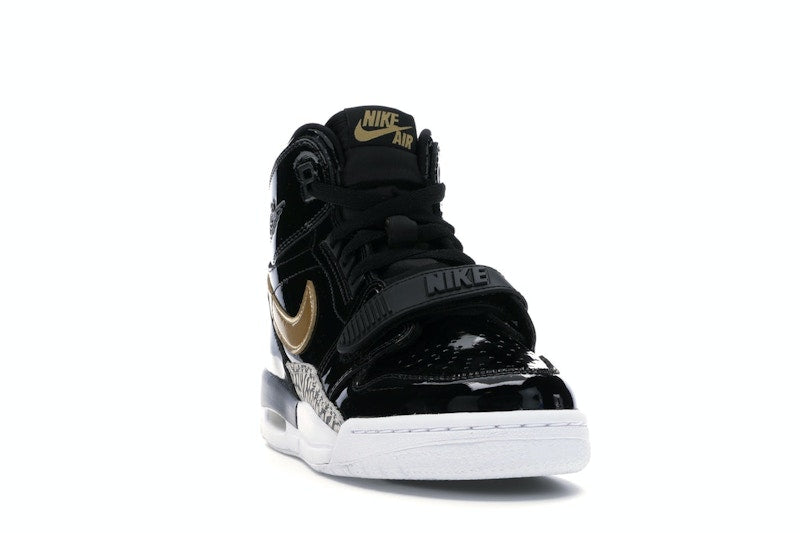 Jordan Legacy 312 Black Gold Patent (GS)