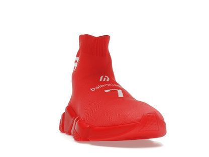Balenciaga Speed Soccer Runner Intense Red White