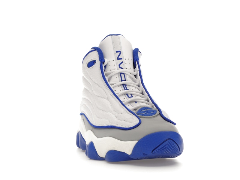 Jordan Pro Strong White Royal Grey
