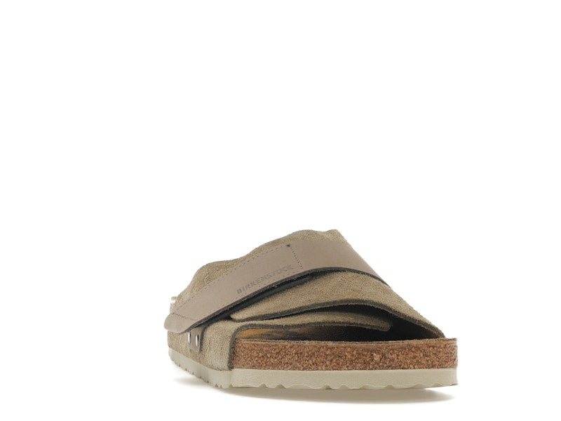 Birkenstock Kyoto Nubuck Suede Taupe