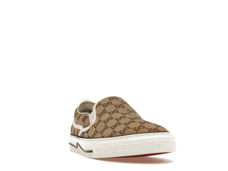 Gucci Tennis 1977 Slip On Beige Ebony