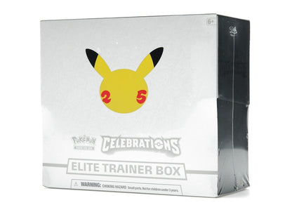 Pokémon TCG 25th Anniversary Celebrations Elite Trainer Box 4x Lot