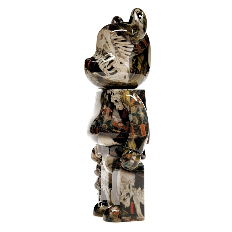 Bearbrick Utagawa Kuniyoshi (The Haunted Old Palace at Soma) 100% & 400% Set
