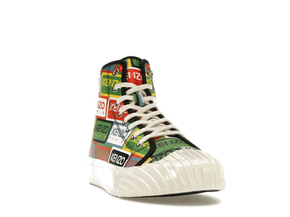 Kenzo School High Top Trainers Multi