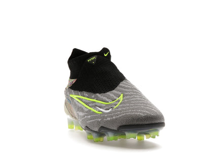 Nike Gripknit Phantom GX Elite Dynamic Fit Fusion FG Black White Blue Glow Volt