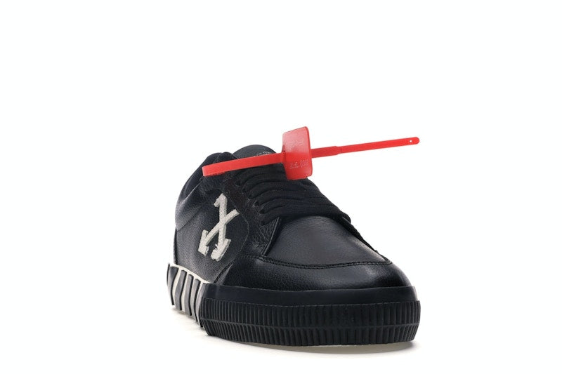 OFF-WHITE Vulc Low Black Leather FW19