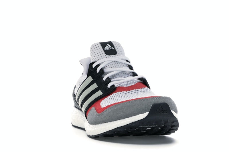 adidas Ultra Boost S&L White Grey Scarlet