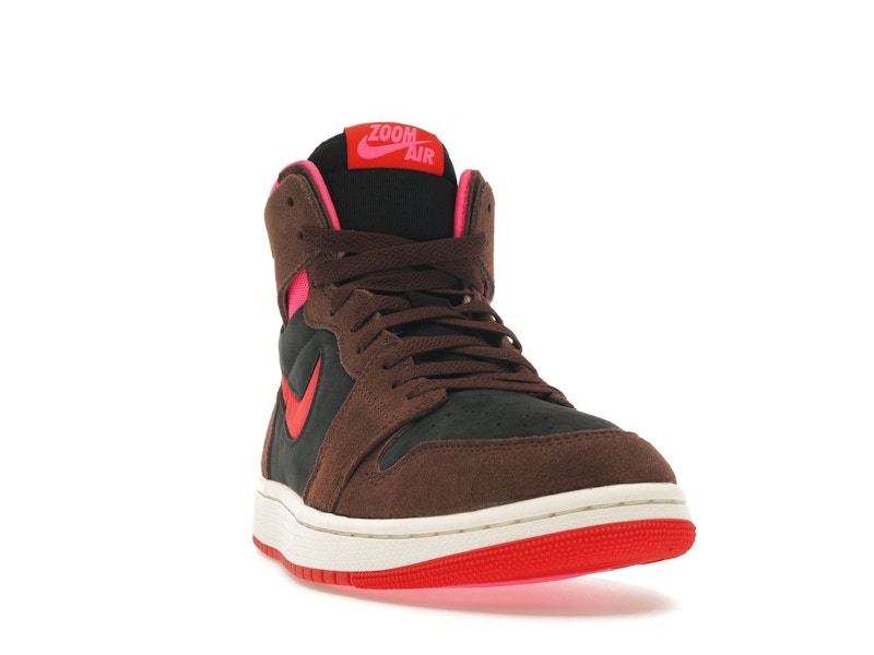 Jordan 1 High Zoom Air CMFT 2 Cacao Wow Picante Red (Women's)