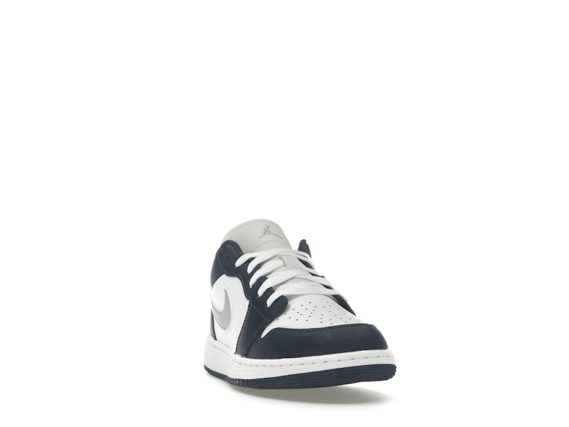 Jordan 1 Low Midnight Navy Wolf Grey (GS)
