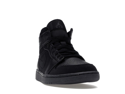 Jordan 1 Mid Black Dark Smoke Grey