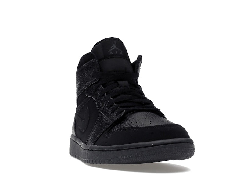 Jordan 1 Mid Black Dark Smoke Grey
