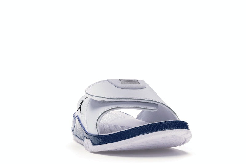 Jordan Hydro 11 Slide White Navy