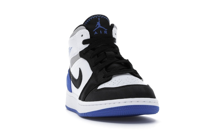Jordan 1 Mid SE White Black Royal (GS)