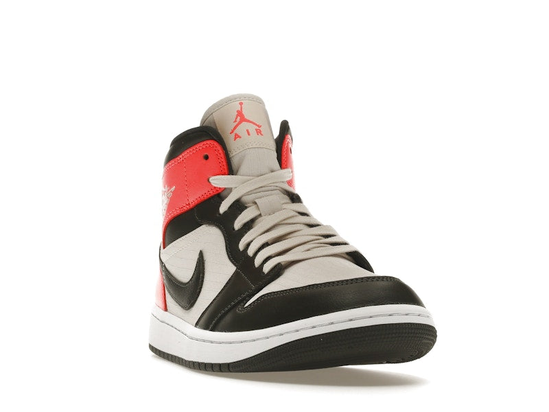 Jordan 1 Mid Newsprint Light Orewood Brown (Women's)