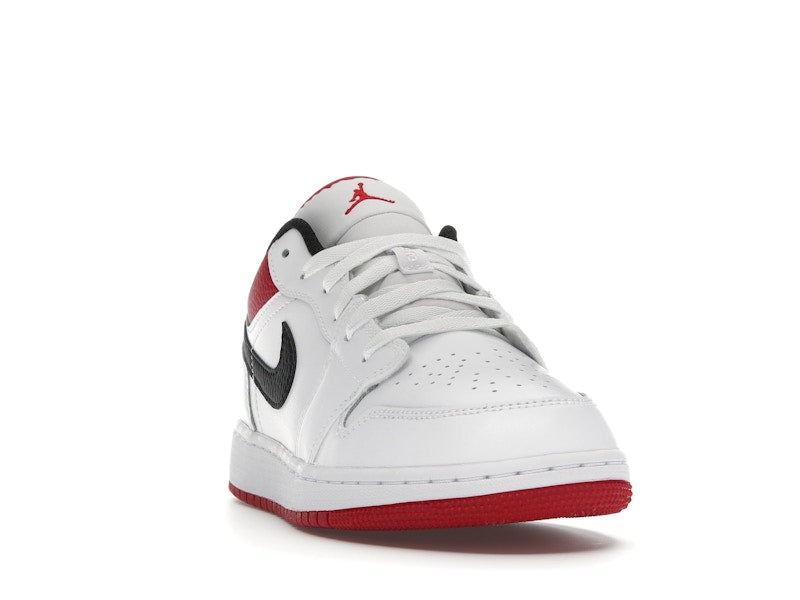 Jordan 1 Low White Gym Red (GS)