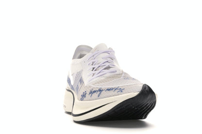 Nike ZoomX Vaporfly Next% Blue Ribbon Sports White