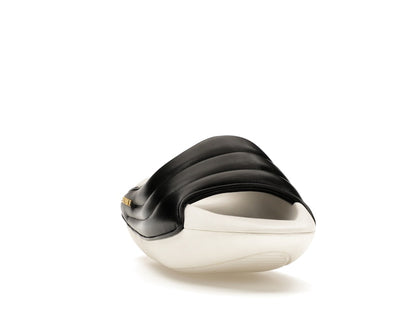 Balmain B-IT Mules Black White