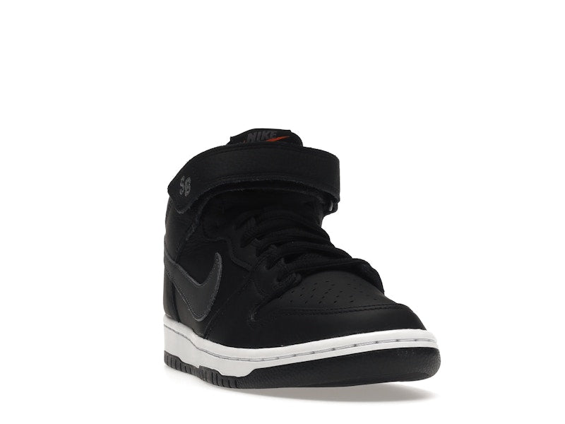 Nike SB Dunk Mid ISO Orange Label Black Dark Grey