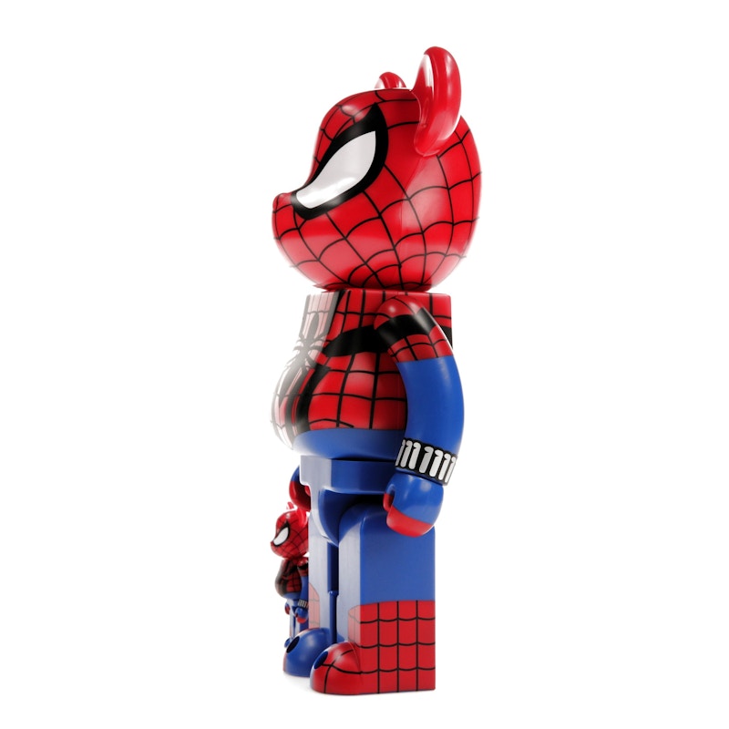 Bearbrick x Marvel Spider-Man (Ben Reilly) 100% & 400% Set