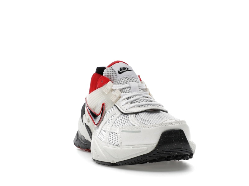 Nike V2K Run Metallic White University Red