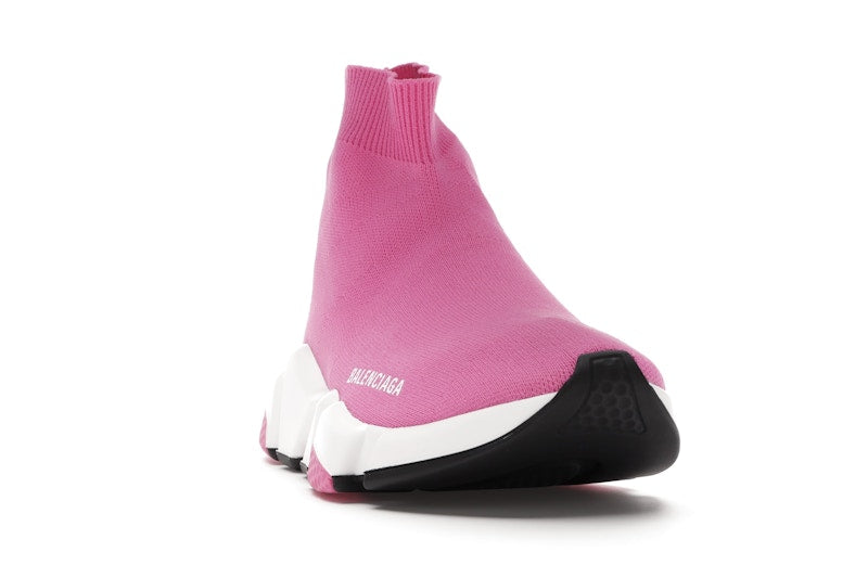 Balenciaga Speed Trainers Mid Pink White (Women's)
