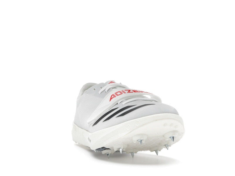 adidas Adizero TJ/PV Track and Field Cloud White Core Black Lucid Red
