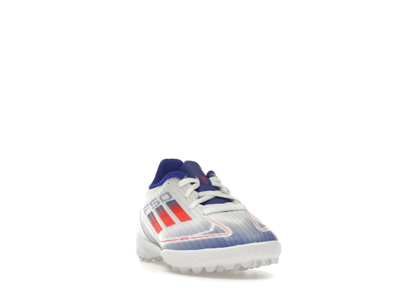adidas F50 League Turf Cloud White Solar Red Lucid Blue (GS)