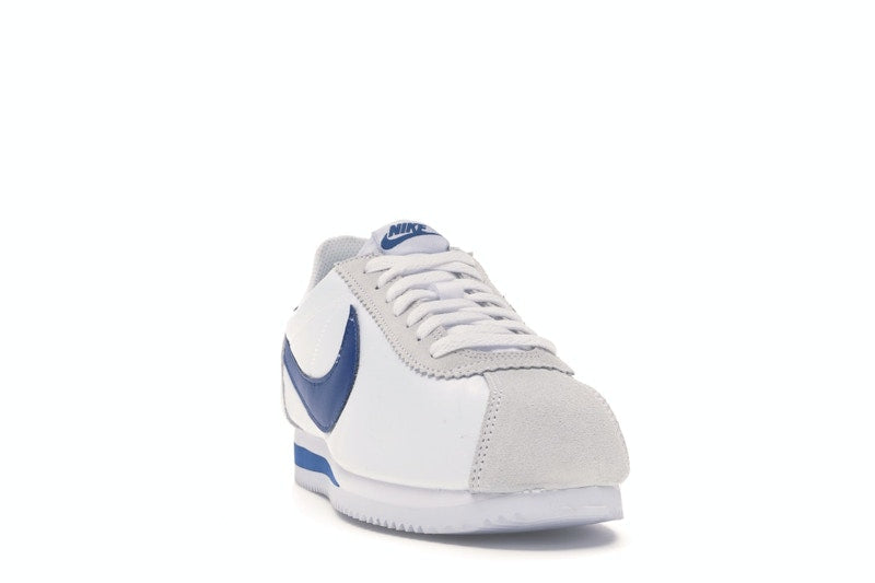 Nike Classic Cortez Nylon White Gym Blue