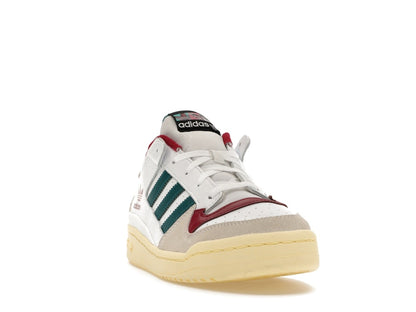 adidas Forum Low White Teal Burgundy