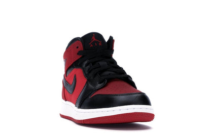 Jordan 1 Mid Gym Red Black (GS)
