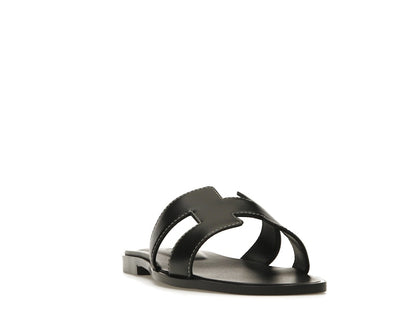 Hermes Oran Sandal Nior Box Calfskin Leather