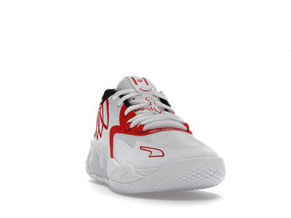 Puma LaMelo Ball MB.01 Lo Team Colors White High Risk Red