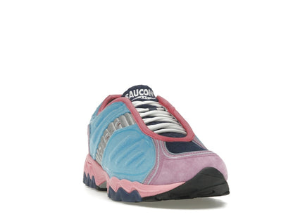 Saucony Matrix Jae Tips No Shoes In The House Blue Pink