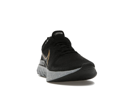 Nike React Infinity Run Flyknit 2 Black Gold