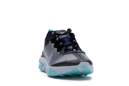 Nike React Element 87 Black Neptune Green