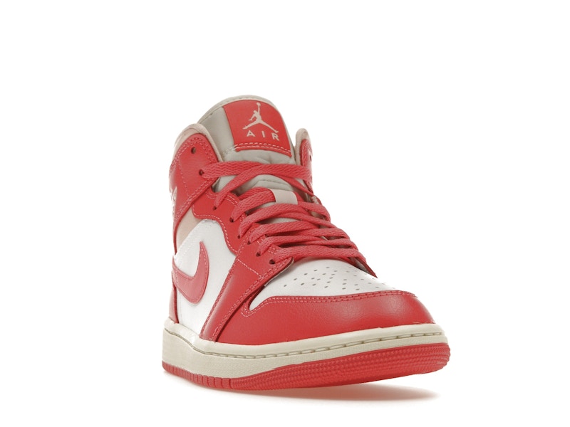Jordan 1 Mid Strawberries and Cream (Women's)