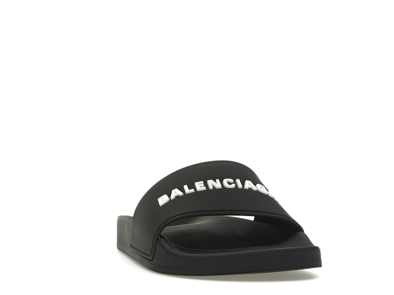 Balenciaga Pool Slide Black White (Women's)