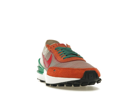 Nike Waffle One Burnt Sunrise Light Orewood Brown Malachite Mystic Hibiscus (Women's)