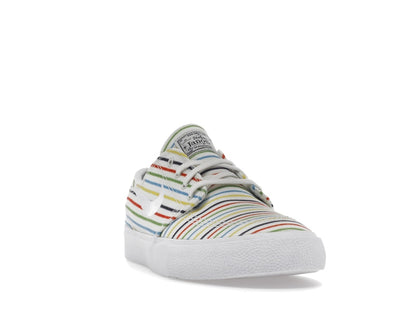 Nike SB Zoom Stefan Janoski Canvas Multi-Color Pinstripes
